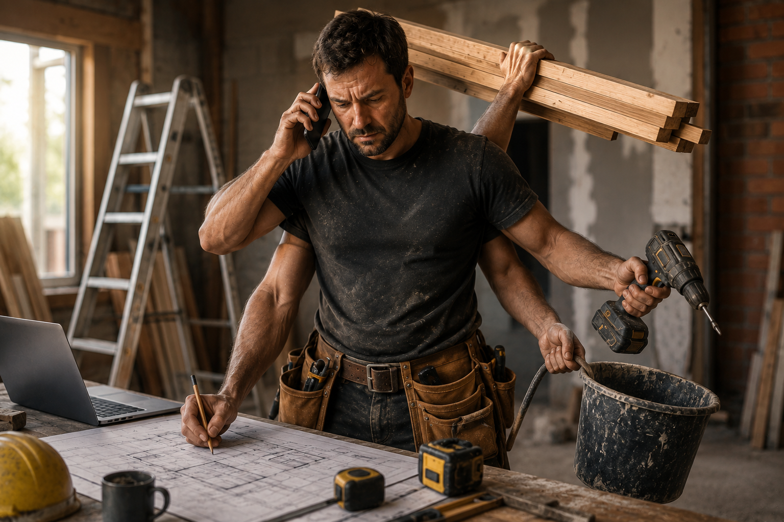 Contractor preso no operacional